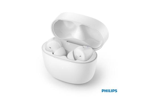 Philips Audio TAT2206 | Philips TWS In-Ear Earbuds With Silicon buds Weiß