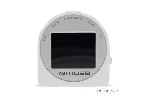 M-09 C | Muse Travel Alarm Clock White