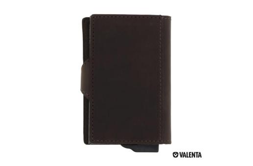 Valenta Card Case Plus Wallet Braun