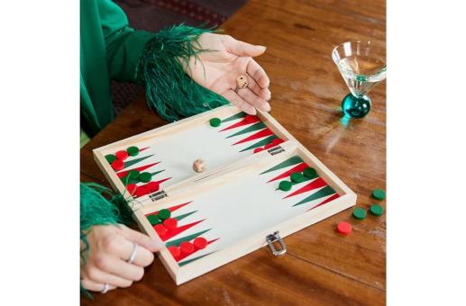 Byon Chess/Backgammon Game Beth Timber