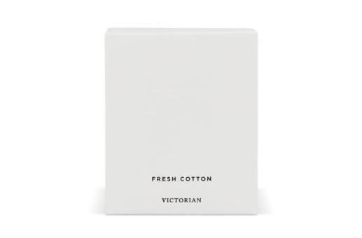 Victorian Fresh Cotton Candle White