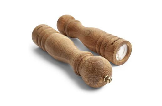 Orrefors Jernverk Wooden Salt And Pepper Mill Set Timber