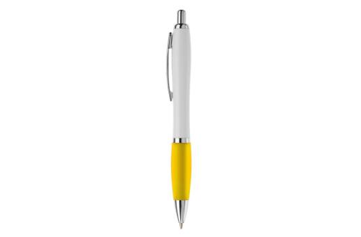 Ball pen Hawaï hardcolour White/yellow