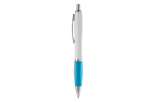 Ball pen Hawaï hardcolour, lightblue Lightblue, offwhite