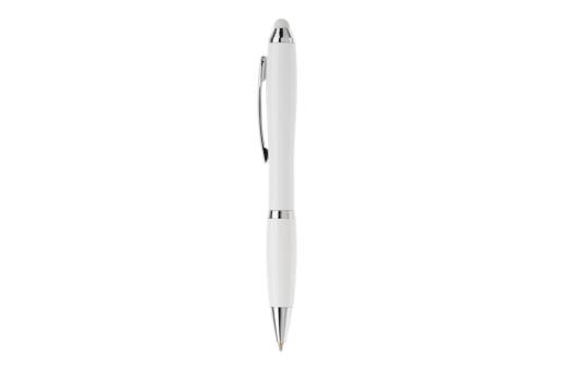 Ball pen Hawaï stylus hardcolour White