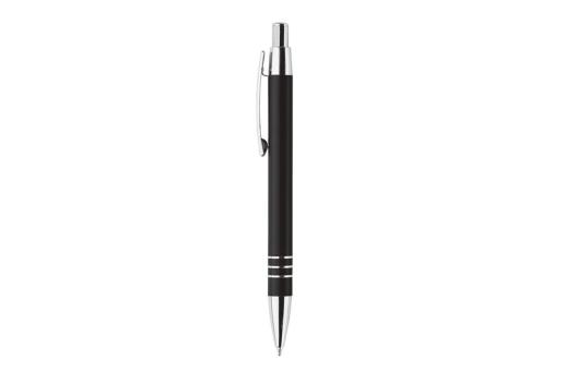 Aluminum ball pen in a tube Black