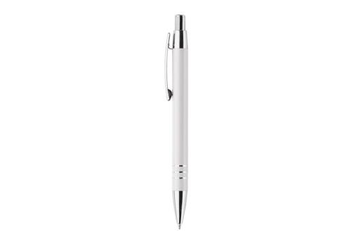 Aluminum ball pen in a tube White