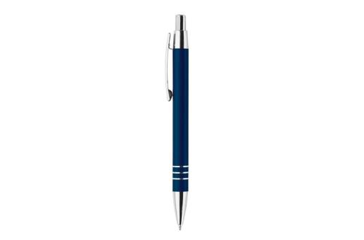 Aluminum ball pen in a tube Dark blue