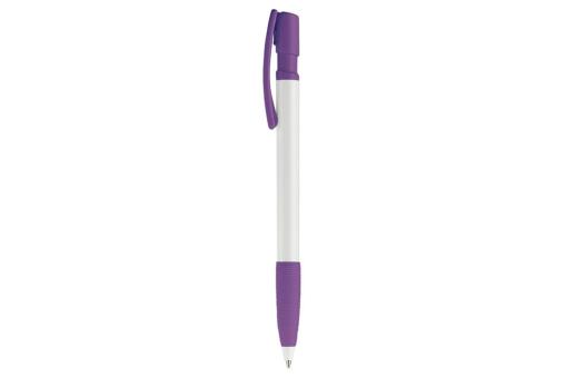 Nash ball pen rubber grip hardcolour Purple