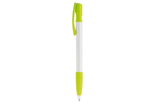 Nash ball pen rubber grip hardcolour Frog/white