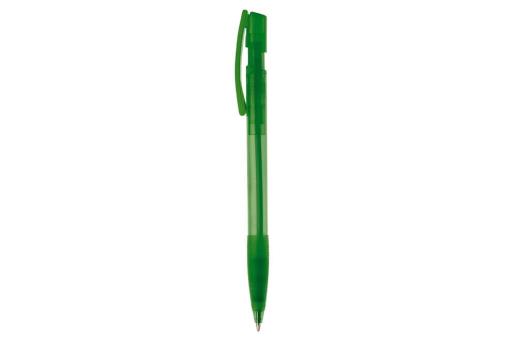 Nash ball pen rubber grip transparent Transparent green