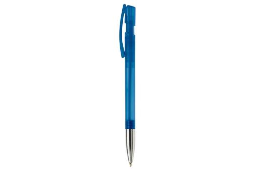 Nash ball pen metal tip transparent Transparent blue