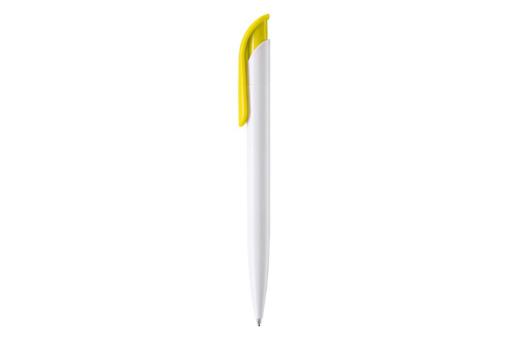 Ball pen Atlas hardcolour White/yellow