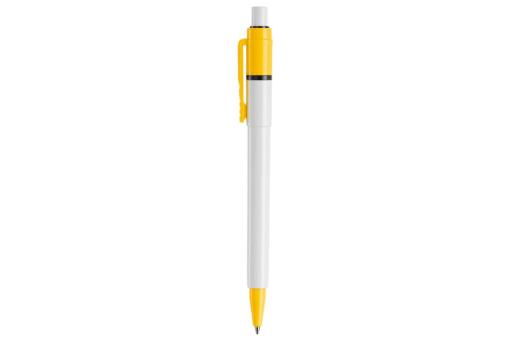 Ball pen Baron Colour hardcolour White/yellow