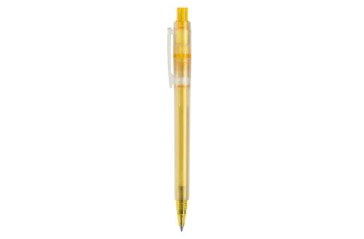 Ball pen Baron '03 Ice Frosty Transparent yellow