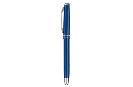 Metal rollerball 2 stripes Dark blue