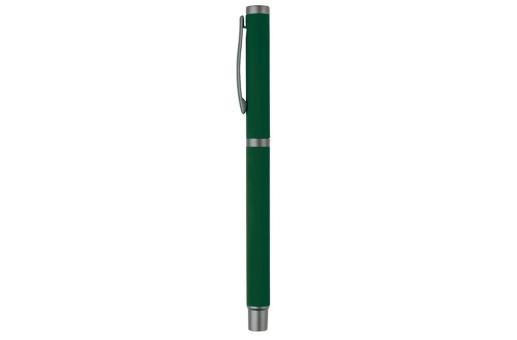 Metal rollerball New York soft touch Dark green