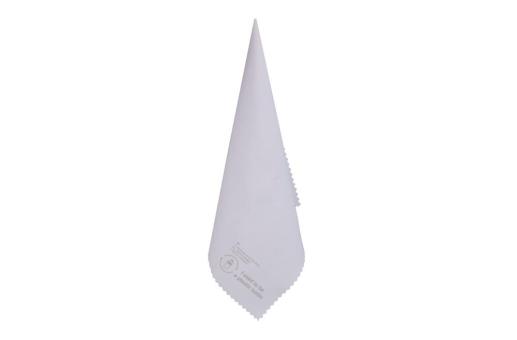 GRS RPET cleaning cloth 15 x 15cm White