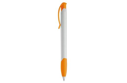 Apollo ball pen hardcolour Orange/white