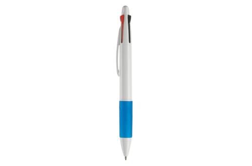 Ball pen 4 colours Blue/white