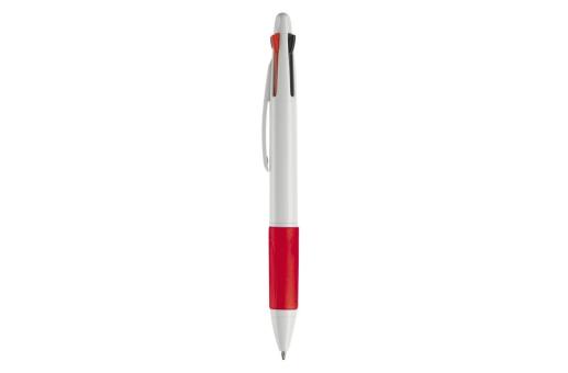 Ball pen 4 colours White/red