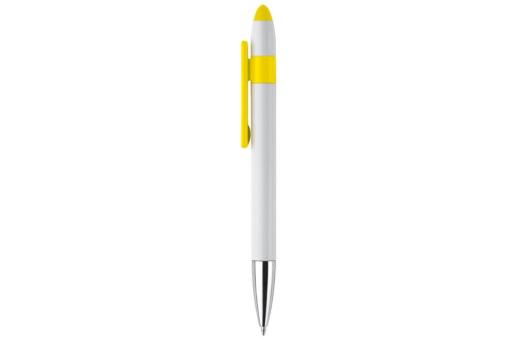 California ball pen twist/touch White/yellow