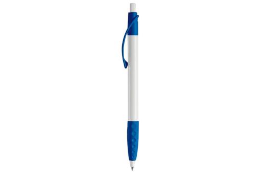 Cosmo ball pen rubber grip HC Blue/white