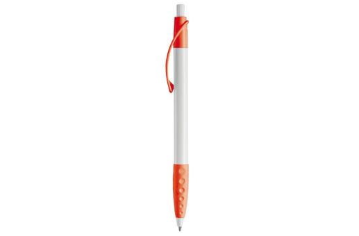 Cosmo ball pen rubber grip HC Orange/white