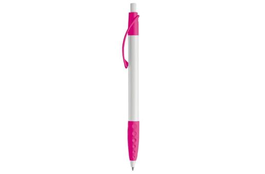 Cosmo ball pen rubber grip HC Pink/white