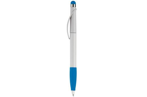 Cosmo stylus with grip, lightblue Lightblue, offwhite