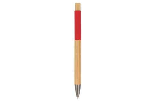 Ball pen Madrid bamboo Red