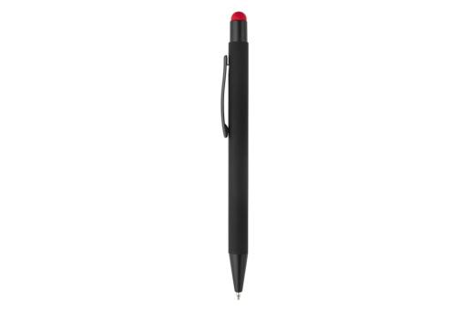 New York schwarz Gummiert Stylus Schwarz/rot