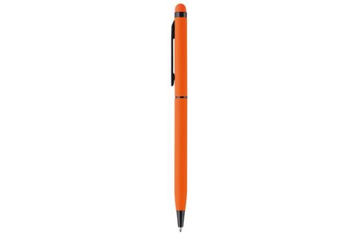 Slim stylus rubberised Orange