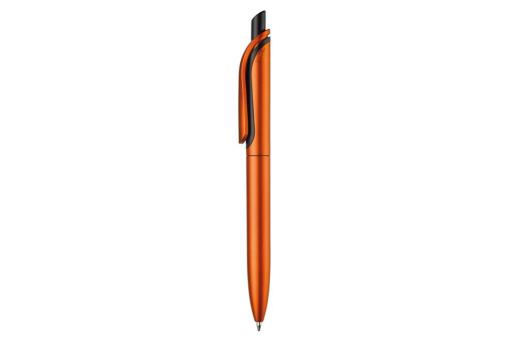 Kugelschreiber Click-Shadow metallic Orange