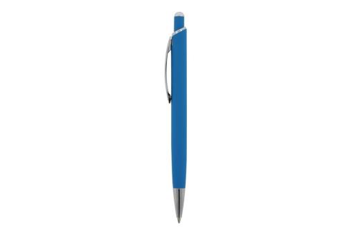 Ball pen Monaco Metal soft touch Light blue