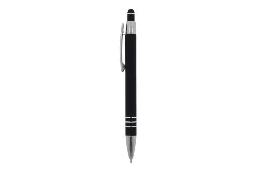 Ball pen Athens Metal soft touch Black