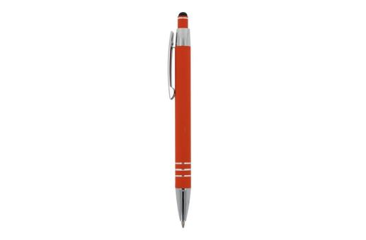 Kugelschreiber Athen Metall Soft Touch Orange