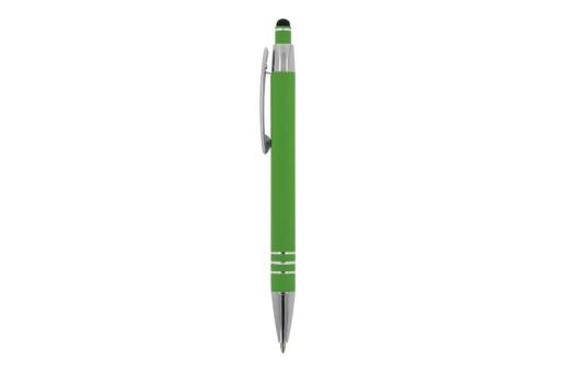 Ball pen Athens Metal soft touch Light green