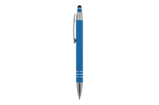 Ball pen Athens Metal soft touch Light blue