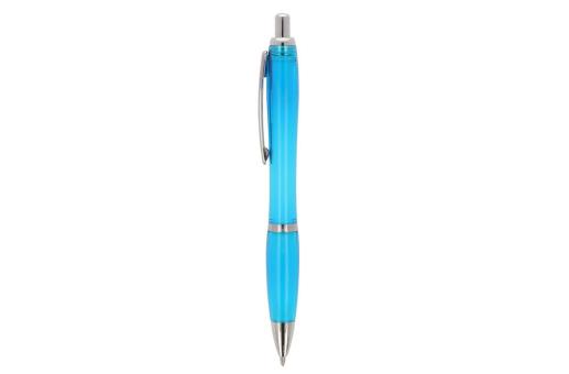 Ball pen Hawaii transparent Ocean Bound Plastic Transparent lightblue