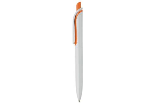 Ball pen Click Shadow Made in Germany Orange/white