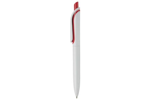 Ball pen Click Shadow Made in Germany White/red