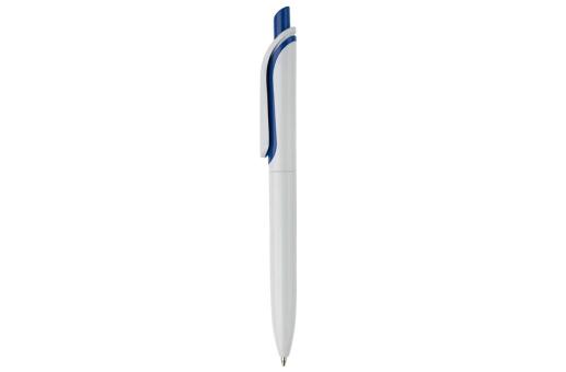 Ball pen Click Shadow Made in Germany White/blue