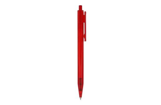 Ball pen Kuma transparent Transparent red