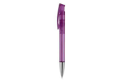 Avalon ball pen metal tip transparent Transparent purple