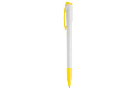 Deniro ball pen hardcolour White/yellow