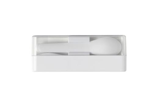 Lunch cutlery in box White