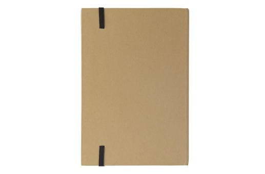 Cardboard notebook A5 Brown