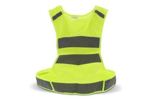 Reflective adjustable sports vest Yellow