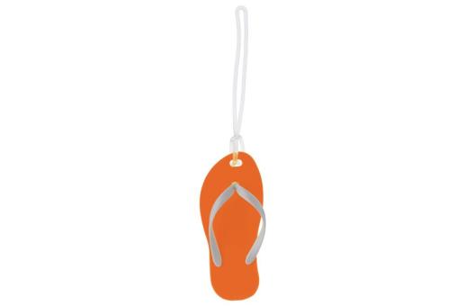 Luggage tag slipper Orange